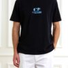 CP COMPANY-T-SHIRT 30/1 JERSEY GRAPHIC LOGO-CP18CMTS143A006586W ECLIPSE