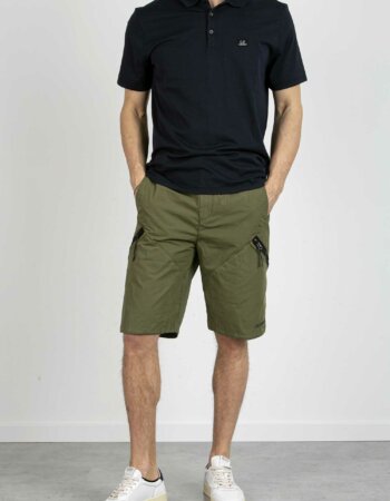 CP COMPANY-BERMUDA RIPSTOP CARGO-CPBE269A006272G OLIVE