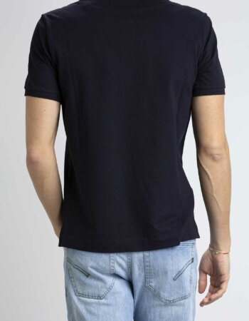 CP COMPANY-POLO STRETCH PIQUET STRIPED-CPPL098A005263W ECLIPSE