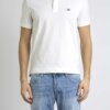CP COMPANY-POLO STRETCH PIQUET STRIPED-CPPL098A005263W WHITE