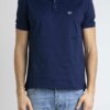 CP COMPANY-POLO MERCERIZED JERSEY TWISTED-CPPL255A006374G BLUE