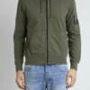CP COMPANY-FELPA CAPPUCCIO E ZIP-CPSS034A002246GP3 BRONZE
