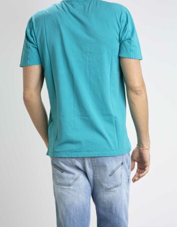 CP COMPANY-T-SHIRT JERSEY POCKET-CPTS182A005431R BLUE