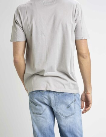 CP COMPANY-T-SHIRT JERSEY POCKET-CPTS182A005431R GREY