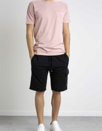 CP COMPANY-T-SHIRT JERSEY POCKET-CPTS182A005431R MAUVE