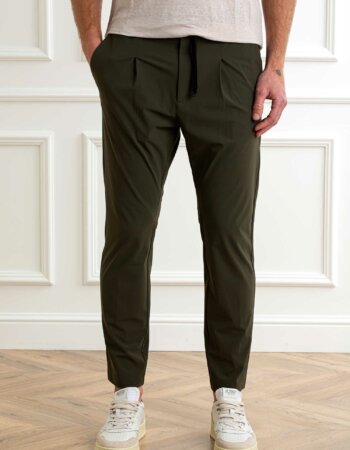 CRUNA-PANTALONE MITTE 0001-CRUMITTE0001 VERDE