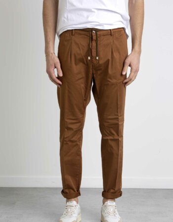 CRUNA-PANTALONE GAB. MANO PESCA-CRUMITTE1102 CIOCCOLATO