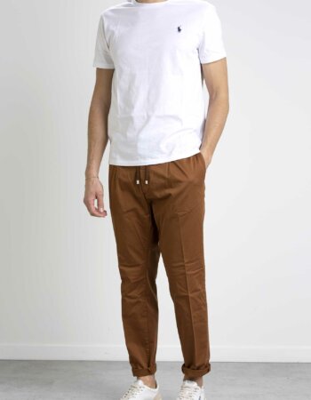 CRUNA-PANTALONE GAB. MANO PESCA-CRUMITTE1102 CIOCCOLATO