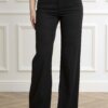 DONDUP-PANTALONE AMBER DONNA-DDDP619GSE068P24 NERO