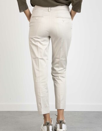 DONDUP-PANTALONE DONNA ERIN-DDDP640RSE036PTD PANNA