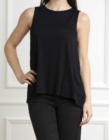 DONDUP-TOP DONNA-DDDS004JF0337D NERO