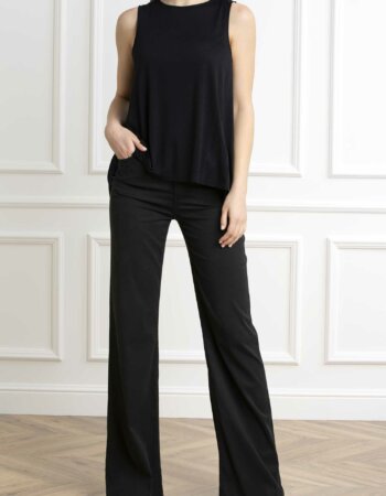 DONDUP-TOP DONNA-DDDS004JF0337D NERO