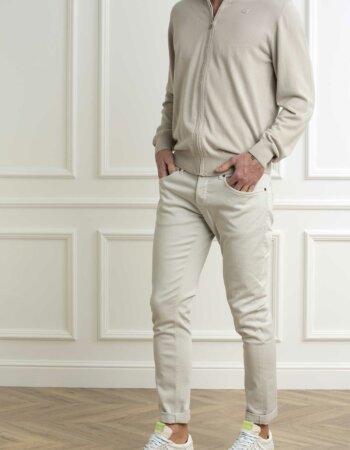DONDUP-JEANS GEORGE COLORATO PTD-DDUP232BS0030 GRIGIO