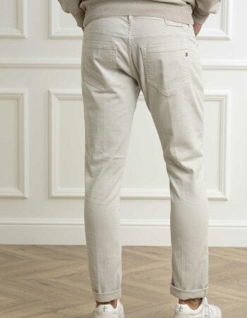 DONDUP-JEANS GEORGE COLORATO PTD-DDUP232BS0030 GRIGIO