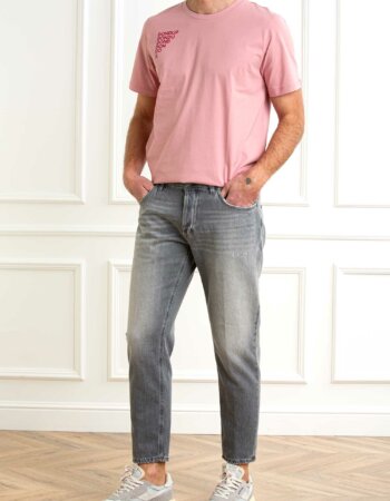 DONDUP-PANTALONE BRIGHTON IR1W-DDUP434DF0277 GRIGIO