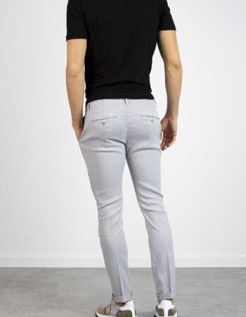 DONDUP-PANTALONE GAUBERT PINCES-DDUP517LS0004BM5 GHIACCIO