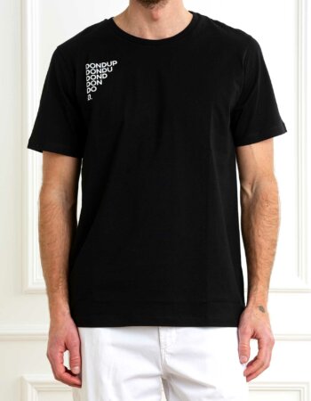 DONDUP-T/SHIRT UOMO IT9-DDUS198JF0309U NERO