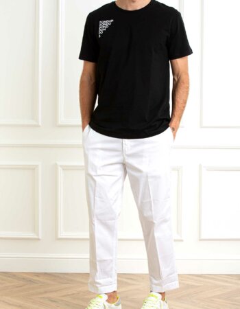 DONDUP-T/SHIRT UOMO IT9-DDUS198JF0309U NERO