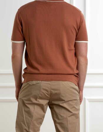 DANIELE FIESOLI-MAGLIA POLO APERTA-DFDF0515 MAT