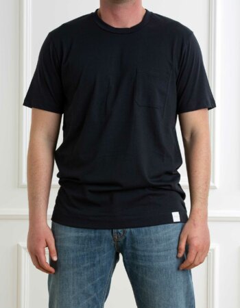 DANIELE FIESOLI-T-SHIRT TASCHINO-DFDF0630 BLU