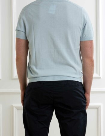 DIKTAT-POLO DERBY 100 % COTONE-DKDK87008 CIELO