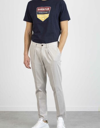 DEVORE-PANTALONE 1 PENCE-DVDWR15C022 GHIACCIO