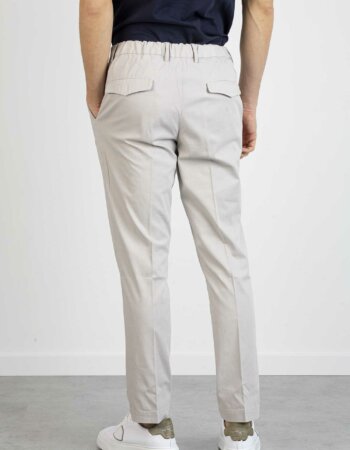 DEVORE-PANTALONE 1 PENCE-DVDWR15C022 GHIACCIO