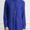 ELISABETTA FRANCHI-CAMICIA-EFCA02241E2 BLU