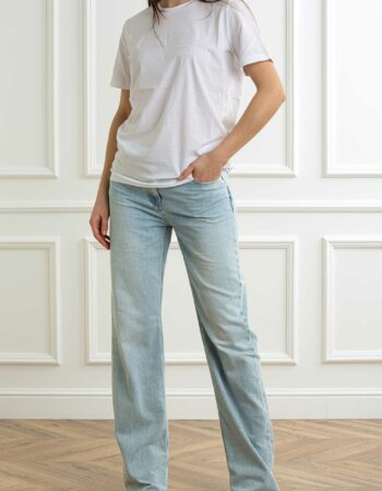 ELISABETTA FRANCHI-T-SHIRT-EFMA00251E2 GESSO