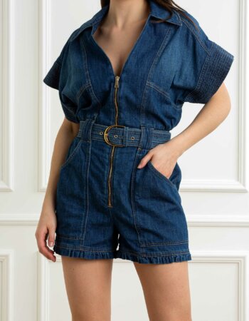 ELISABETTA FRANCHI-TUTA CORTA-EFTJ36I51E2 DENIM