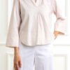 EMME MARELLA-CAMICIA STRETCH UNITO-EMSPEME ROSA