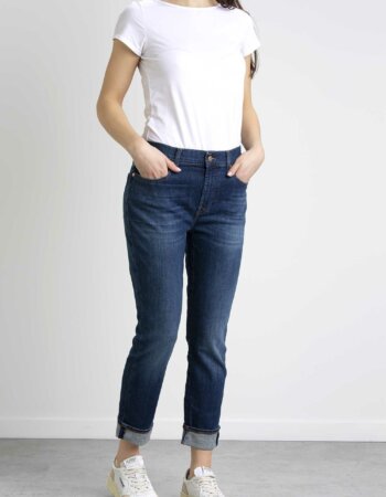 7 FOR ALL MANKIND-JEANS RELAXED SKINNY SLIM ILLUSION-FORJSDTC120IF DARKBLUE