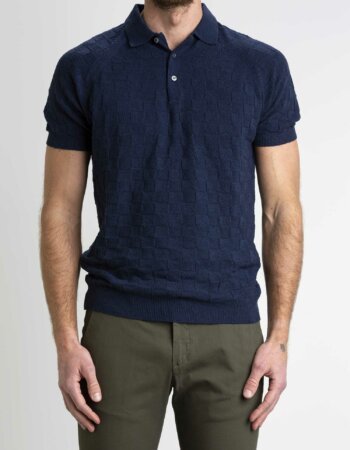 GRAN SASSO-MAGLIA TENNIS M/M-GR5716422102 BLU