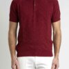 GRAN SASSO-MAGLIA TENNIS M/M-GR5716422102 BORDO
