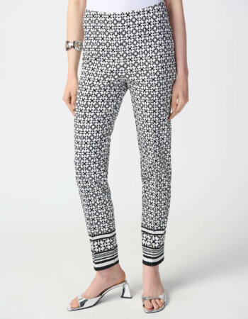 JOSEPH RIBKOFF-PANTALONE FANTASIA-JOS241186 VANIBLACK