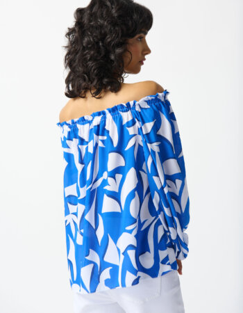 JOSEPH RIBKOFF-BLUSA-JOS242028 BLUE