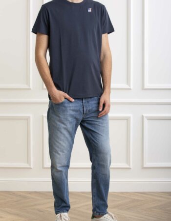 K-WAY-T-SHIRT LE VRAI EDOUARD-KWK007JE0P4 BLUE