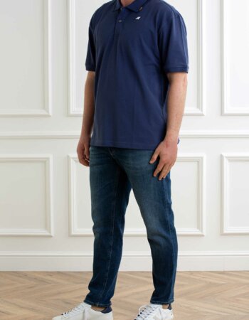 K-WAY-POLO SIMOR PIQUE-KWK1125EW COBALT