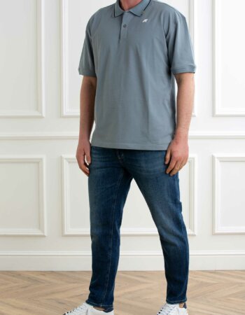 K-WAY-POLO SIMOR PIQUE-KWK1125EW GREYMD