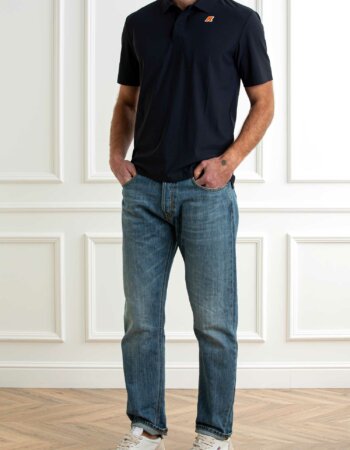 K-WAY-POLO SWING-KWK51346W BLUEDEPHT