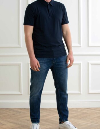 K-WAY-POLO VINCELLE ICE COTTON-KWK5135IW BLUEDEPHT