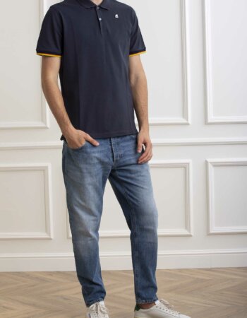 K-WAY-POLO VINCENT-KWK7121IWP4 BLUE