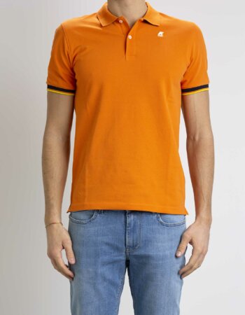 K-WAY-POLO MM VINCENT-KWK7121IW ORANGE