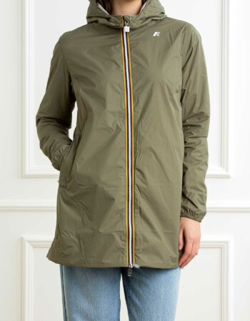 K-WAY-GIUBBOTTO SOPHIE PLUS.2 DOUBLE-KWK7123MW GREENBEI