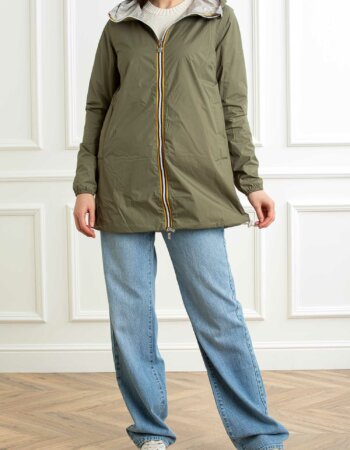 K-WAY-GIUBBOTTO SOPHIE PLUS.2 DOUBLE-KWK7123MW GREENBEI