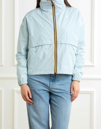 K-WAY-GIUBBOTTO AUBETTE MEMORY TOUCH-KWK8132PW BLUEBABY