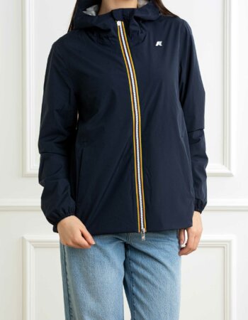 K-WAY-GIUBBOTTO MARGUERITE STRETCH POLY-KWK8138PW BLUEDEPHT