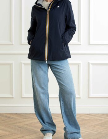 K-WAY-GIUBBOTTO MARGUERITE STRETCH POLY-KWK8138PW BLUEDEPHT