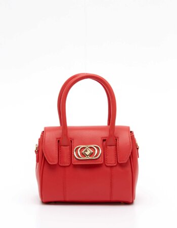 LA CARRIE-BORSA LOGOS SMART MINI BAG LEATHER-LC131PAZ390LEA CORAL