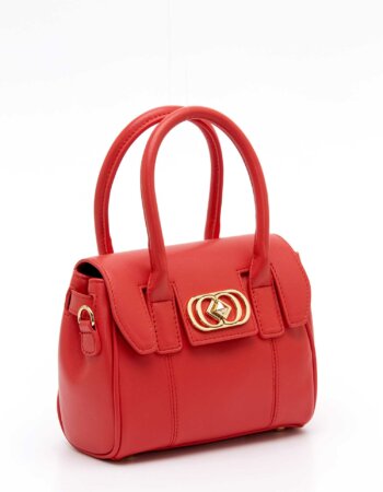 LA CARRIE-BORSA LOGOS SMART MINI BAG LEATHER-LC131PAZ390LEA CORAL